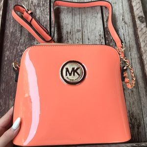Michael Kors Peach Colored Purse